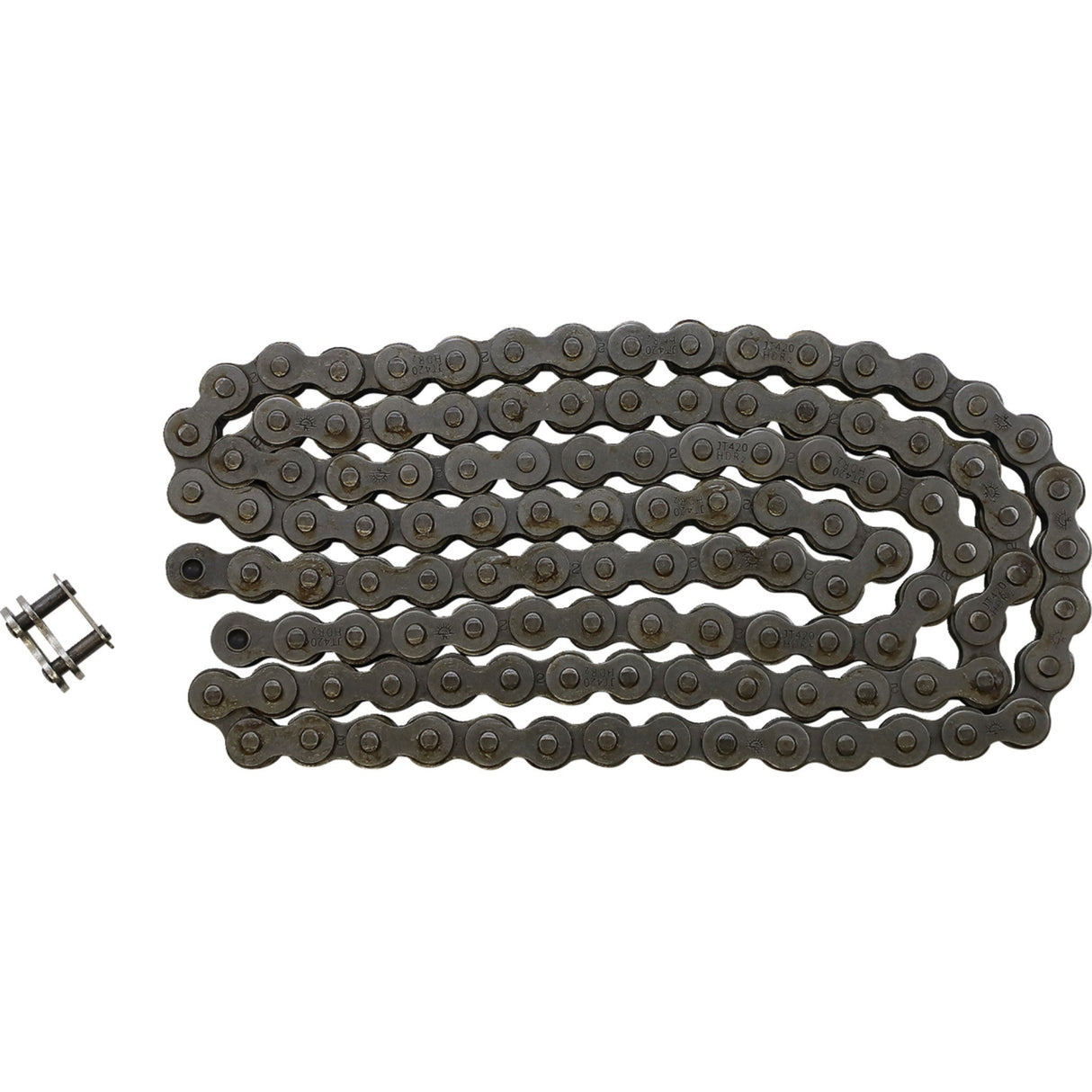 JT CHAINS 1220-0119 JTC420HDR116SL 420 HDR Heavy Duty Drive Chain 420 HDR - Heavy Duty Drive Chain - Steel - 116 Links