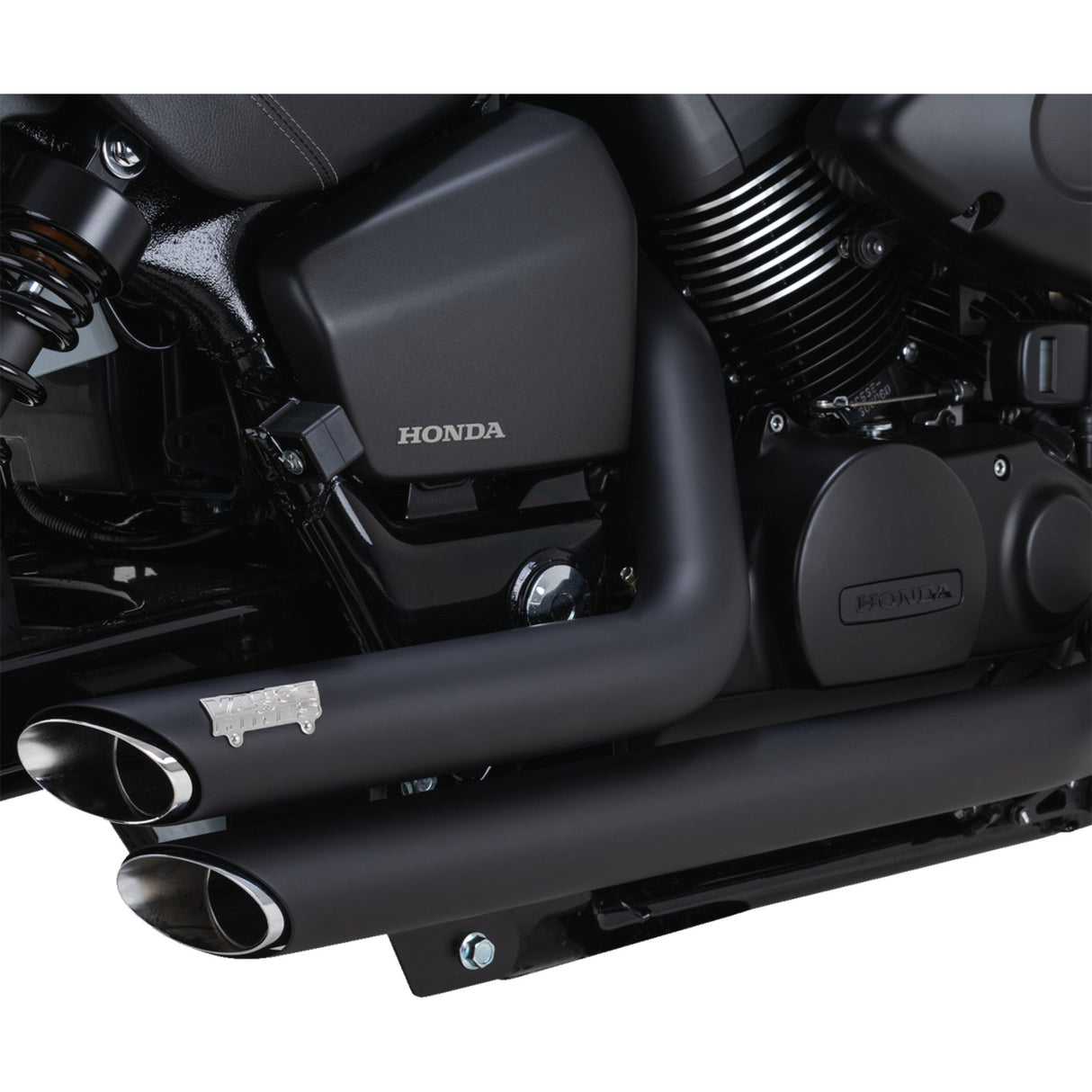 VANCE & HINES 1810-3185 48319 Shortshots Staggered Exhaust System black