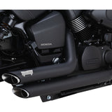 VANCE & HINES 1810-3185 48319 Shortshots Staggered Exhaust System black