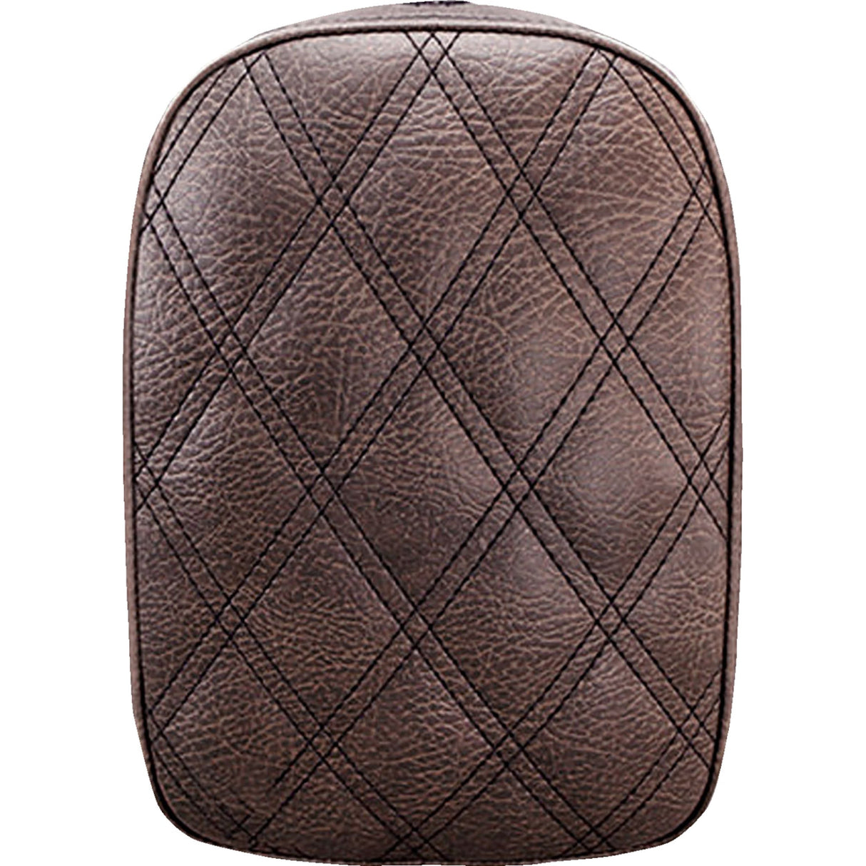 Saddlemen Detachable Pillion Pad Lattice Stitched Brown 7" - SA1026