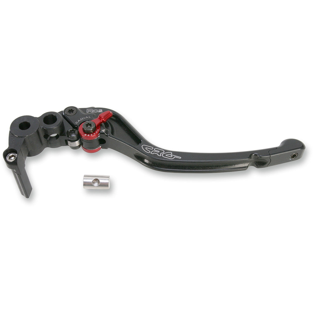 CRG RC2 Standard Brake Lever Black - 2RN-511-T-B For Triumph Daytona 675 / Speed Triple 1050 / Street Triple 2006-2017 | Kawasaki Ninja 2005-2006