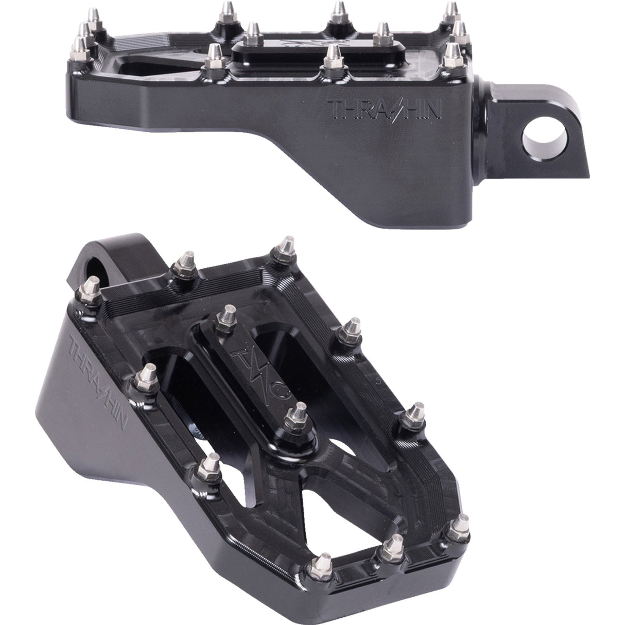 Thrashin Supply Co. Aggressor Footpegs - TSC-2022-1-D For Harley Motorcycles 1972-2025