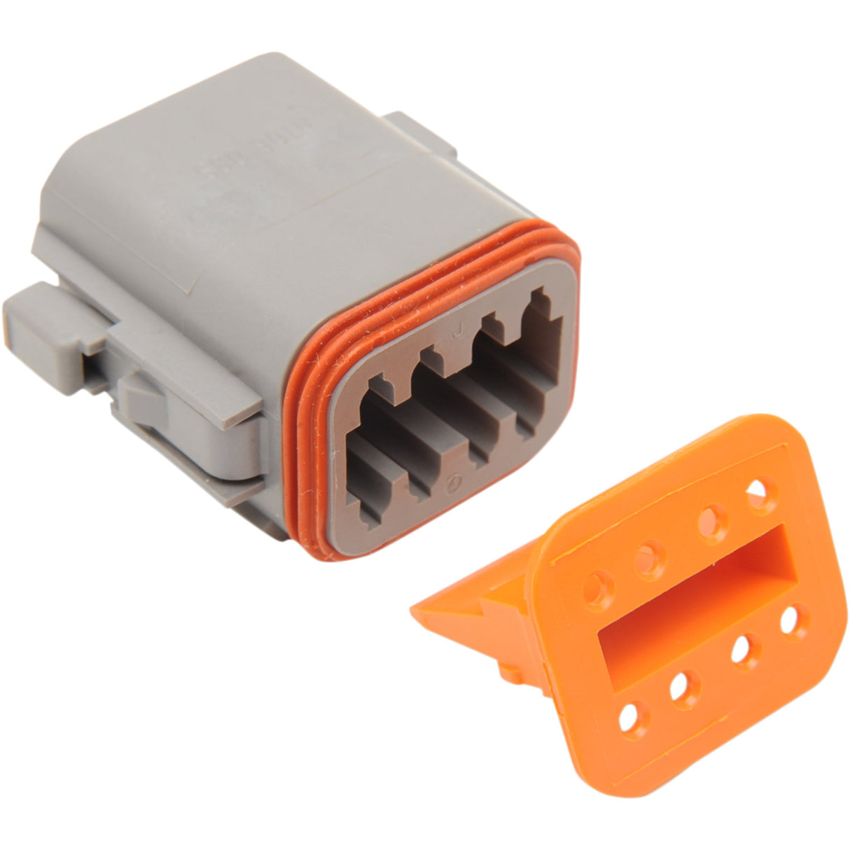 NAMZ 2120-0059 DP-8G Deutsch DT Sealed Connector Component — Wiring Connector Deutsch Plug - 8 Pin - Gray