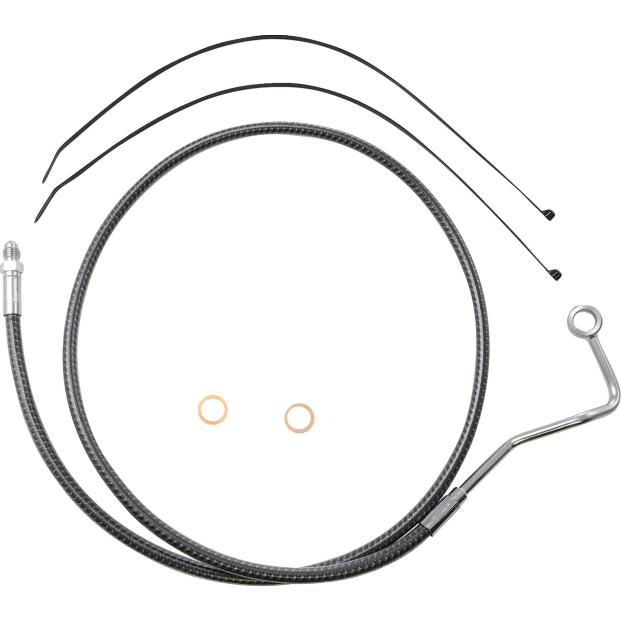 Magnum Shielding Designer Series Brake Line - AS77015 For Harley Touring 2014-2026