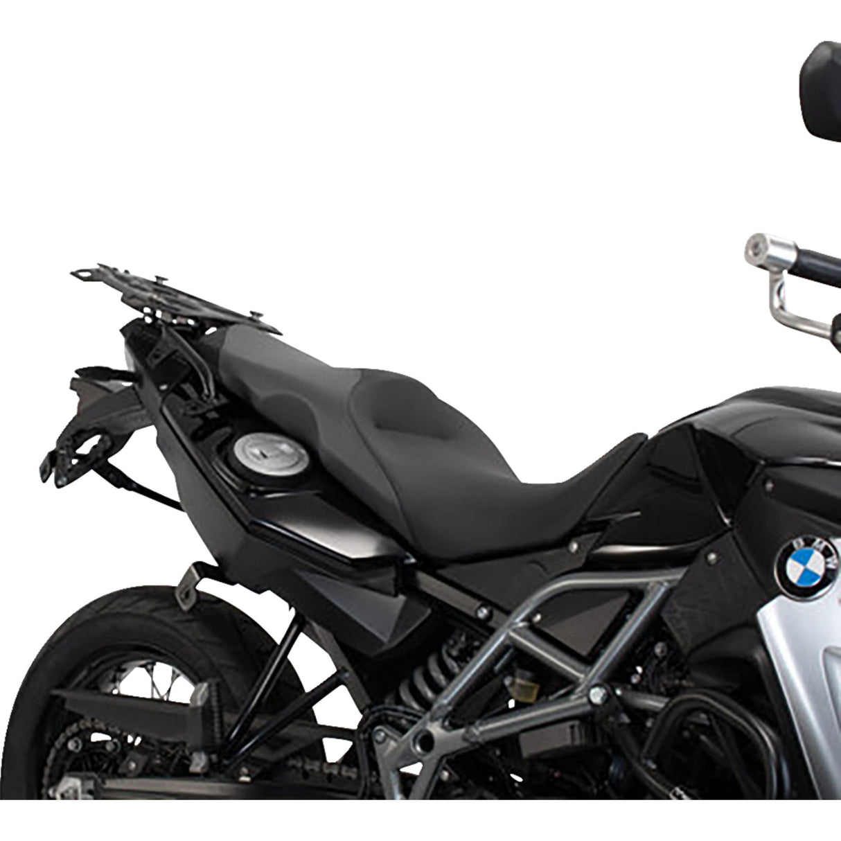 SW-MOTECH 3580-0413 KFT.07.559.70001/S TRAX ADV Aluminum Case System silver - bmw f 650/700/800 gs '08-'18