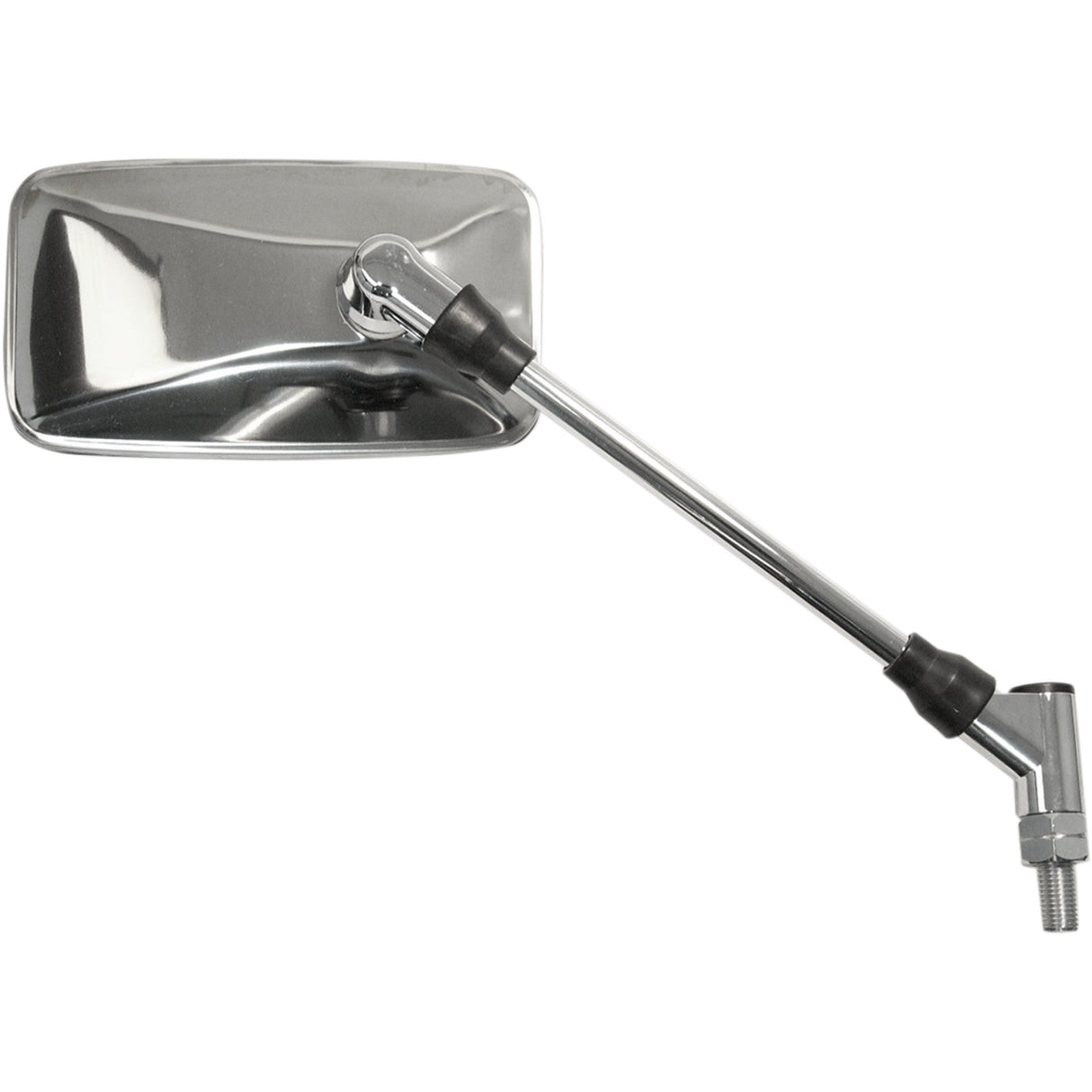 EMGO 0640-1177 20-80811 OEM-Style Replacement Mirror Mirror - Side View - Rectangle - Chrome - Right