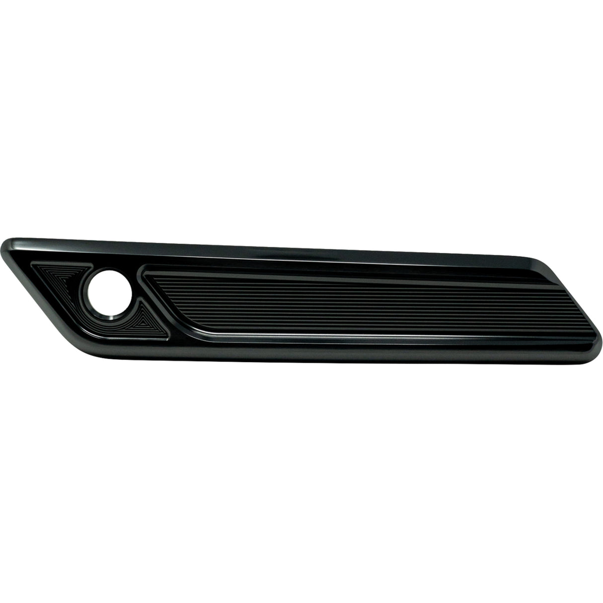 Kodlin USA Saddlebag Latch Covers Gloss Black - K59492 For Harley Touring 2023-2026