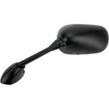 EMGO 0640-0060 20-80502 OEM-Style Replacement Mirror Mirror - Side View - Rectangle - Black - Left