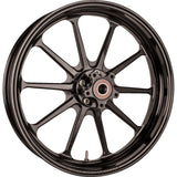 Slyfox Track Pro Wheel Rear Single Disc Without ABS Black 17x6 - 12707716RSLYAPB For Harley Touring 2009-2022