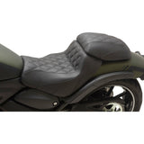 Mustang Squareback Seat - 76430 Kawasaki Vulcan / Vulcan Cafe / 650 Vulcan 2015-2023