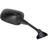 EMGO 0640-0675 20-37351 OEM-Style Replacement Mirror Mirror - Side View - Rectangle - Black - Right
