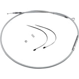 Magnum Shielding High-Efficiency Braided Sterling Chromite II® Clutch Cable 64" - 32176HE For Harley Motorcycles 1987-2006