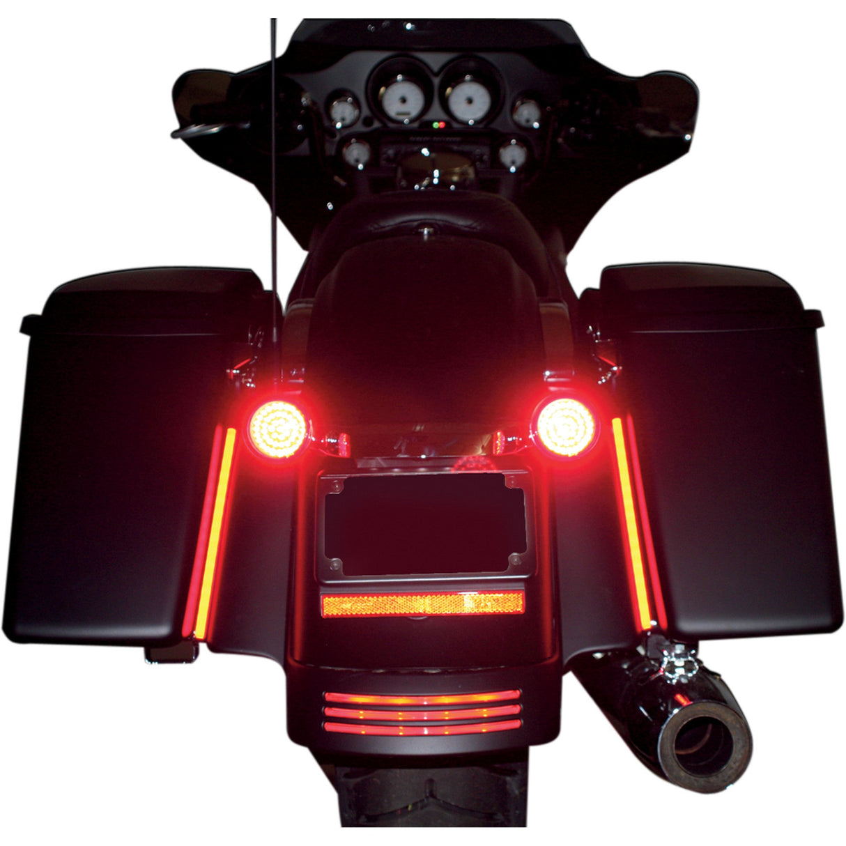 CUSTOM DYNAMICS 2060-0257 GEN-100-R Universal LED Clusters 1" Universal LED Cluster - Red