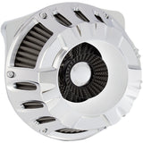 Arlen Ness Inverted Series Air Cleaner Kit — Deep Cut Chrome - 18-916 For Harley Motorcycles 2017-2025