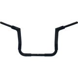 FAT Baggers INC. 1-1/2" EZ Install Flat Top Handlebar 12" Black - 645012-B For Harley Street Glide 2023-2026