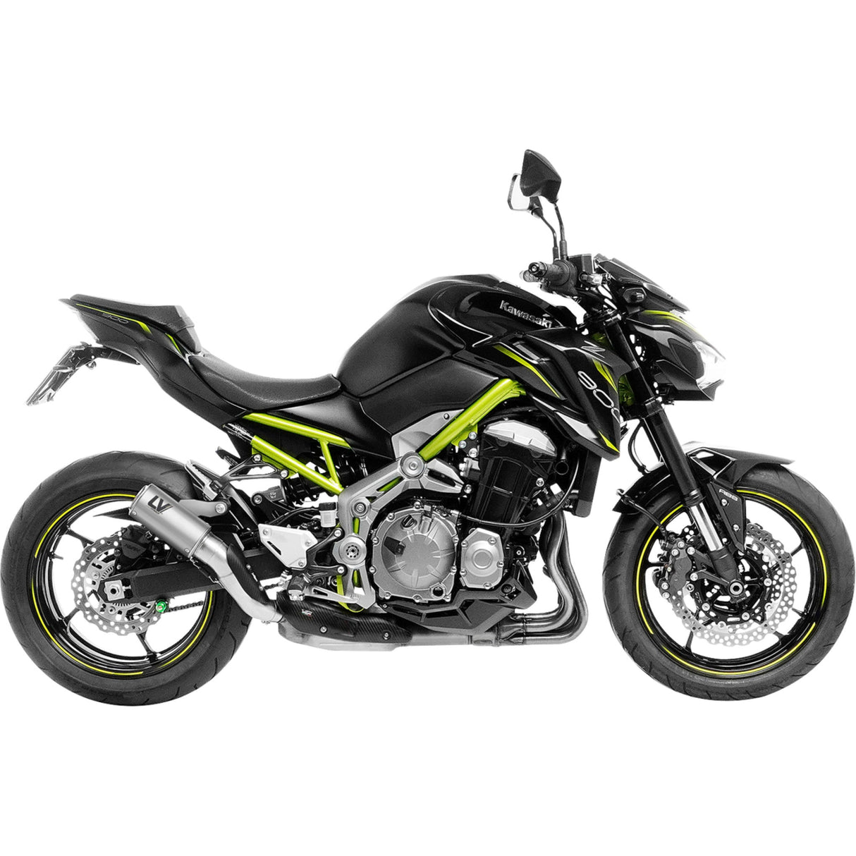 Leovince LV Corsa S Muffler - 15402ST Kawasaki 900 2017-2025