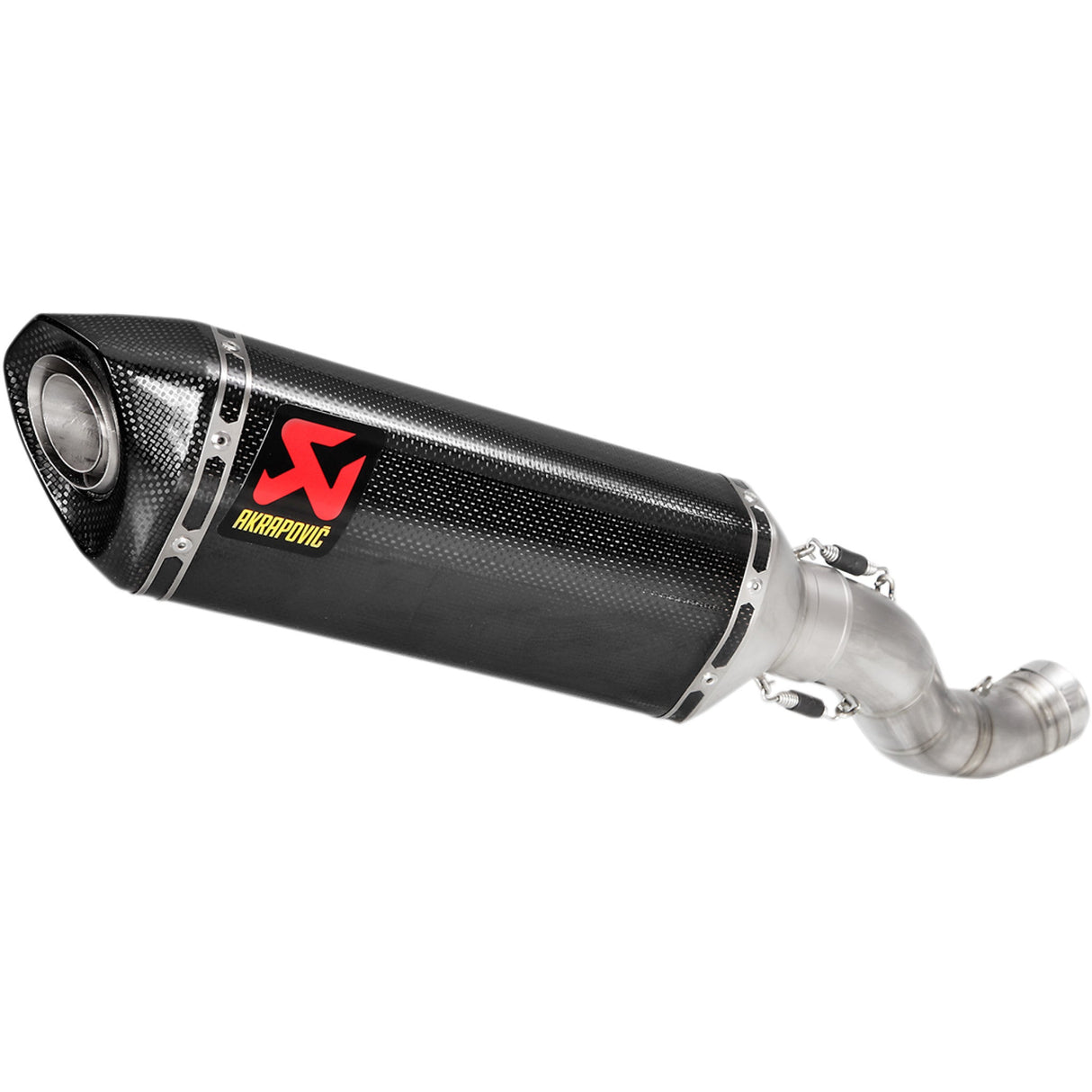 AKRAPOVIC 1811-2936 S-A10SO8-RC Slip-On Line Muffler Muffler - Carbon Fiber