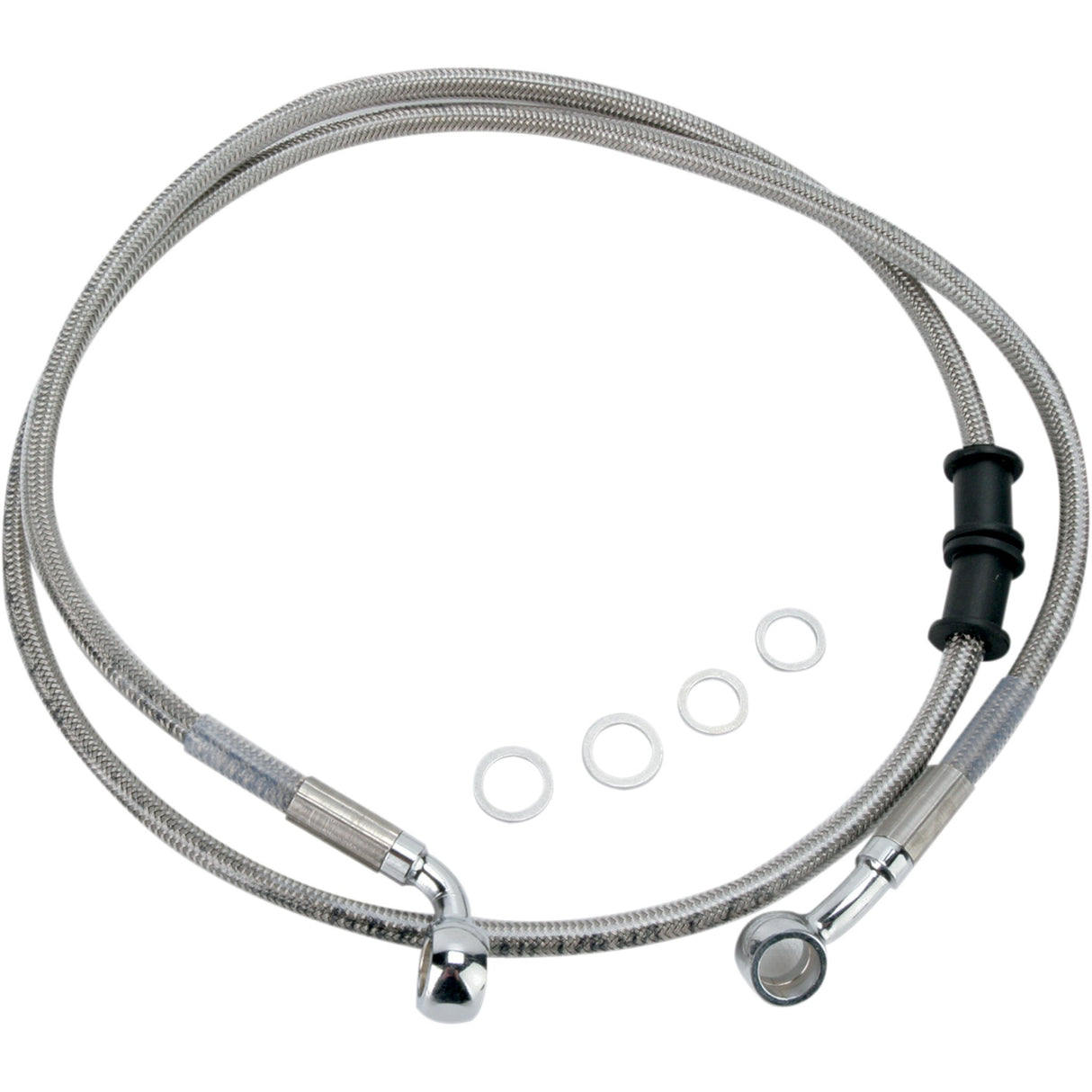 DRAG SPECIALTIES Stainless Steel Brake Line Kit Front - (Upper)