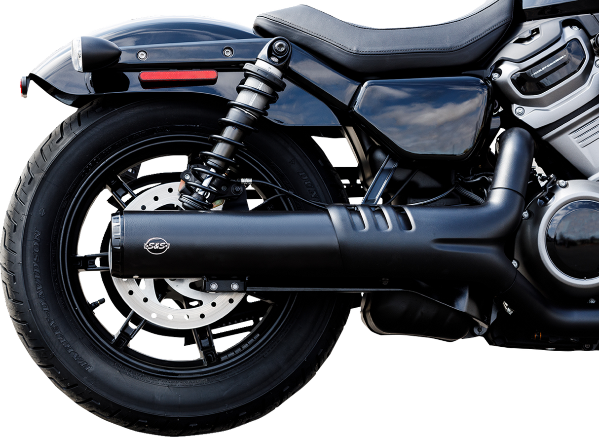 4-1/2" Grand National Slip-On Muffler - Black - 1801-1502