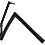 FAT Baggers INC. 1-1/4" EZ Install Flat Top Handlebar 14" Black - 706014-B For Harley Road Glide 2015-2022