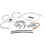 Magnum Shielding Cable Kit - 589381 For Harley Dyna / Super 1996-2005