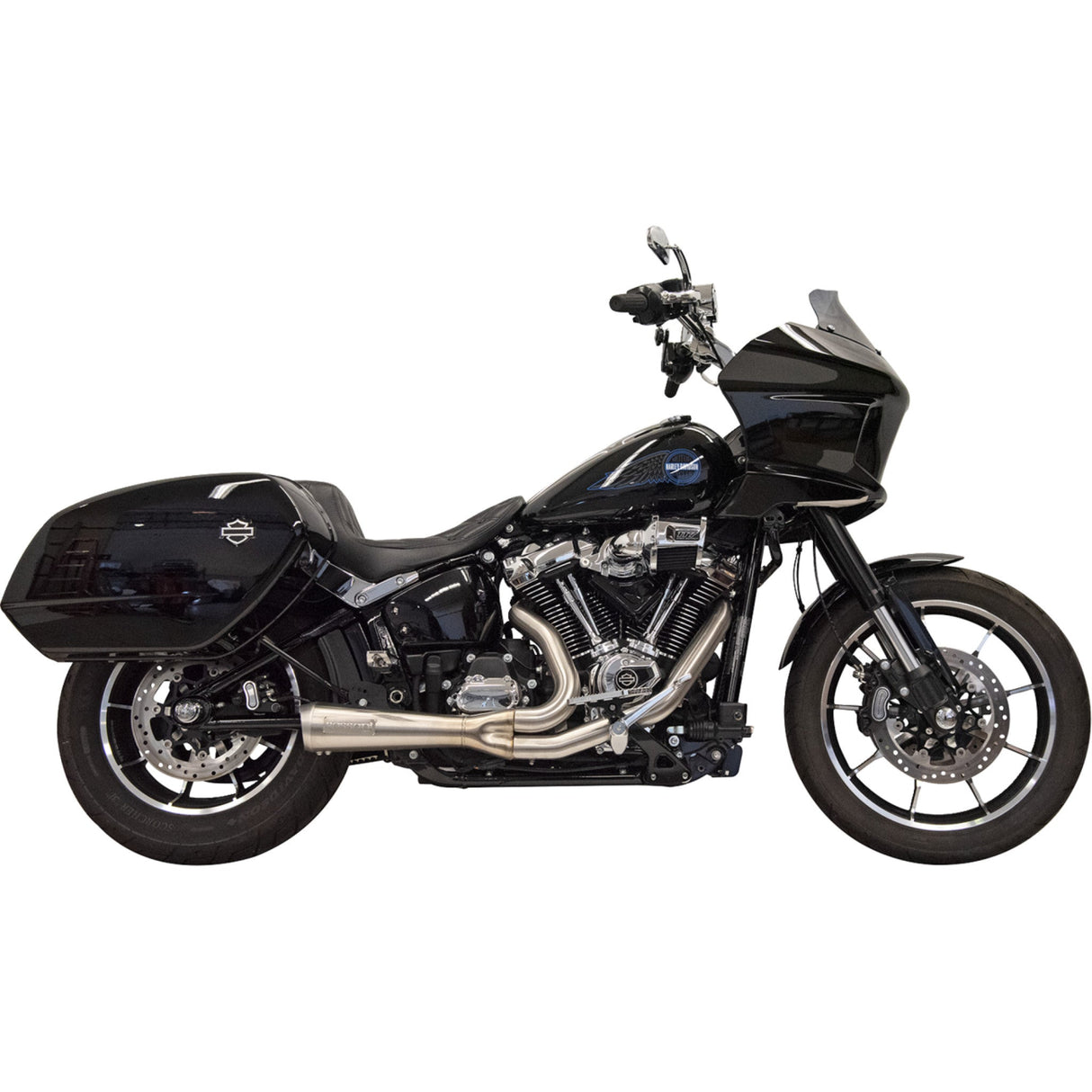 Bassani Xhaust 2-Into-1 The Ripper Exhaust System Stainless 49-State M8 Softail - 1S79SSE For Harley Softail 2022-2025