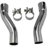 Bassani Xhaust Adapter - 1TG19 For Harley Tri Glide Ultra Classic Flhtcutg 2009-2016