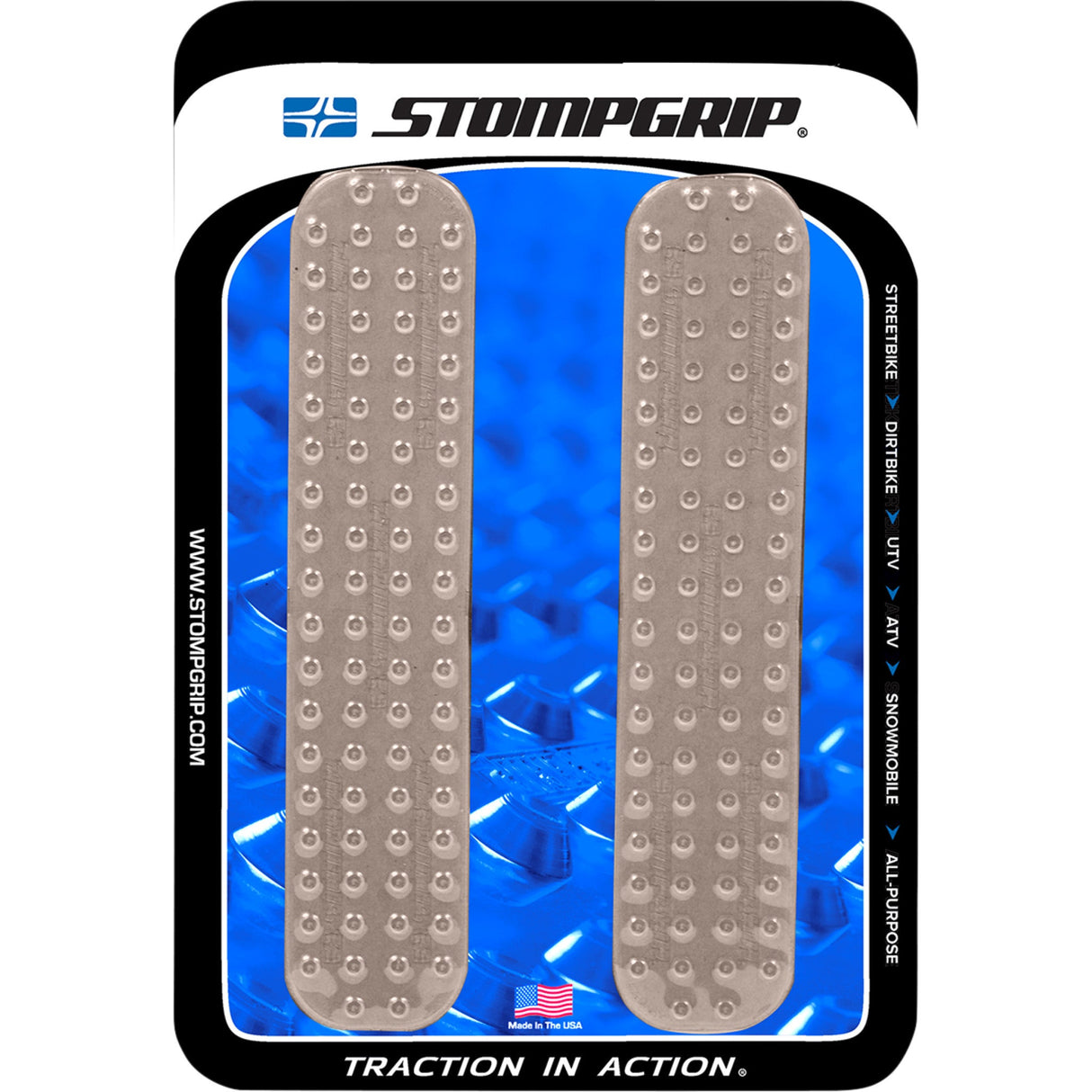 STOMPGRIP 4320-1048 33-10-0003C Universal Traction Pad Kit Universal Traction Pad - Clear