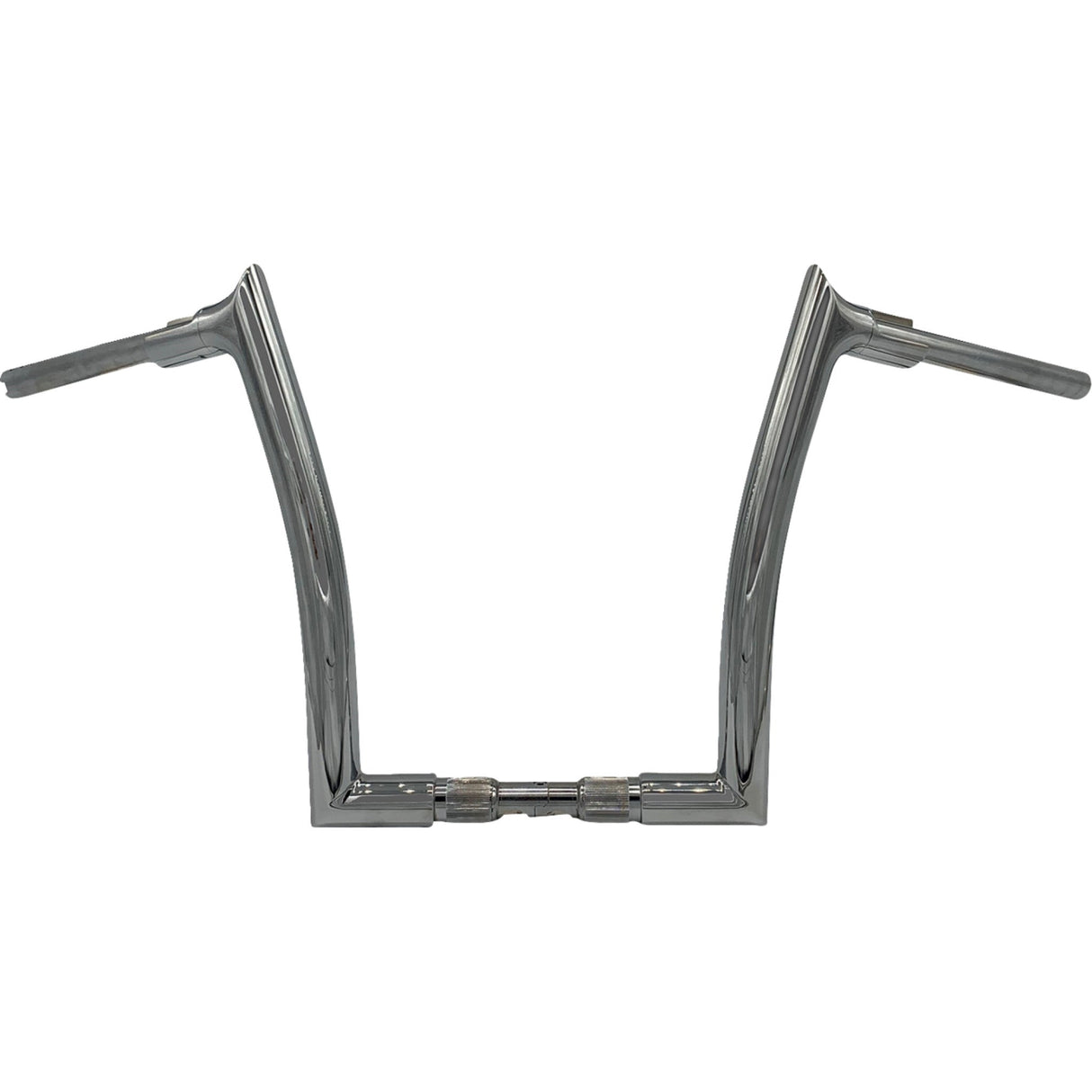 FAT BAGGERS INC. 0601-6380 848014 1-1/2" EZ Install Pointed Top Handlebar - 14" - Chrome