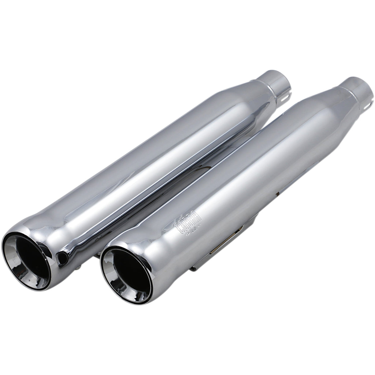 Cobra Neighbor Hater Slip-On Mufflers 3" Chrome - 6045 For Harley Dyna 1991-2017