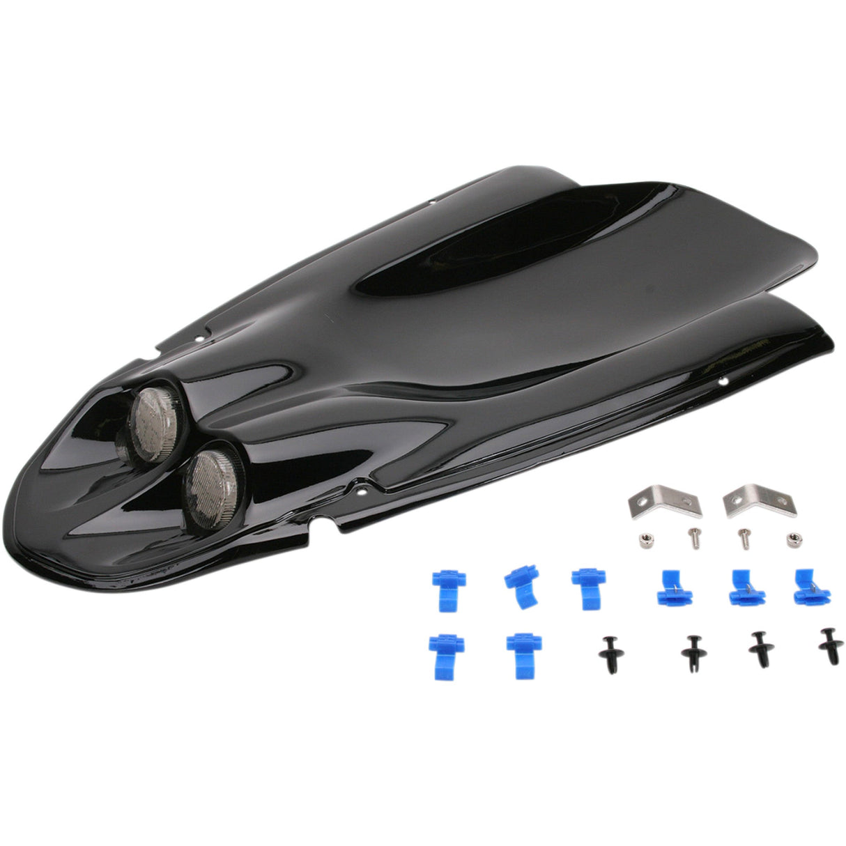 HOT BODIES 0521-0065 S02GS-SB-BLK Superbike Undertail Superbike 2 Undertail - Black - Suzuki - GSX-R 600/750/1000