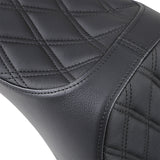 DRAG SPECIALTIES Predator III Seat - FL/FX '18-'22