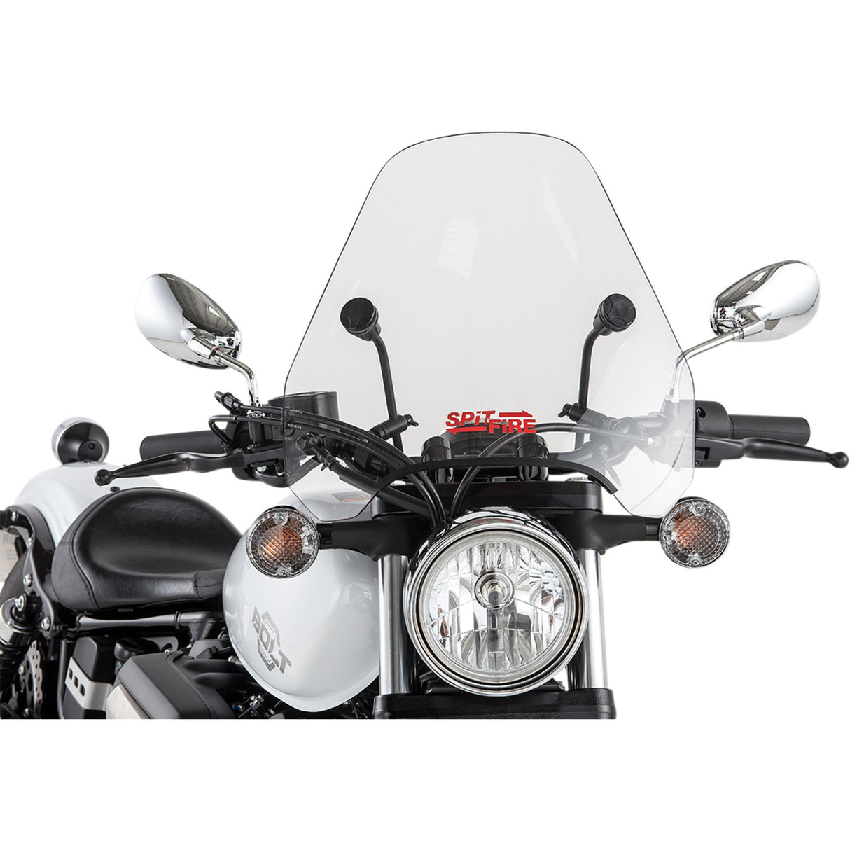 SLIPSTREAMER 2313-0001 S-06-C S-06 Spitfire Sport Shield Spitfire Windshield - 15" - Clear