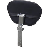 Mustang Deluxe Touring Driver Backrest Diamond Black Stitching - 89460 For Harley Touring 2023-2026