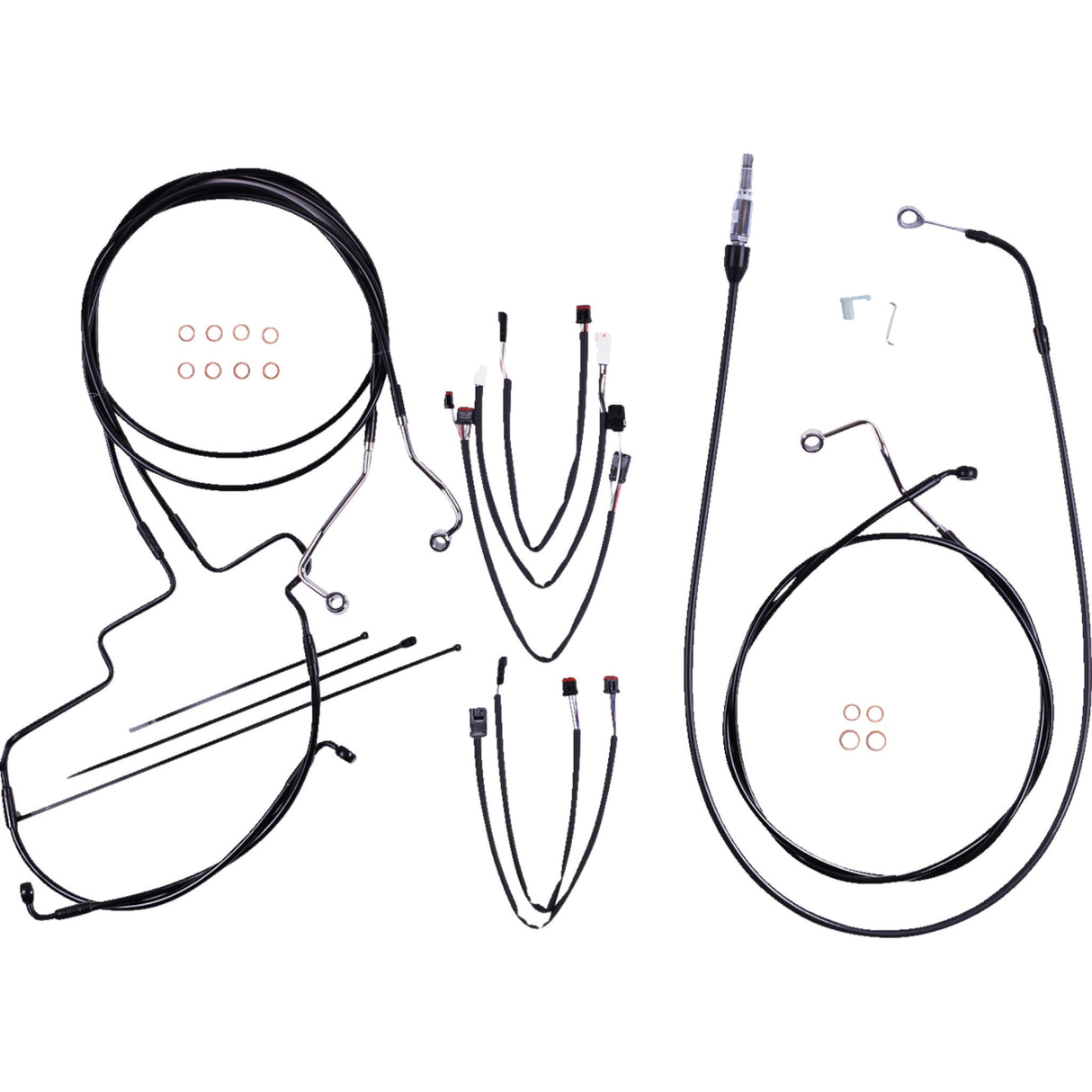 MAGNUM SHIELDING 0662-1086 4861191 XR Handlebar Installation Kit - Black