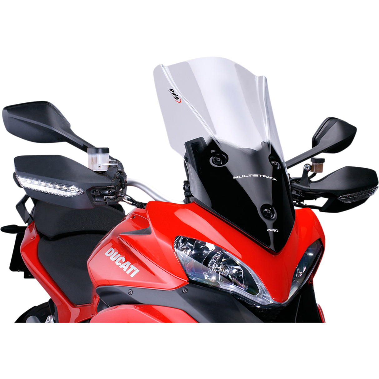 Puig Hi-Tech Parts Sport Touring Windshield - 5250H Ducati Multistrada 1200 2010-2012