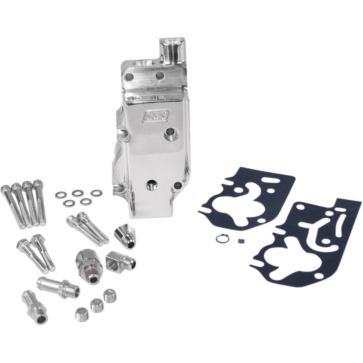 S&S Cycle High Volume High Pressure (hvhp) Polished Billet Oil Pump Universal For Harley Motorcycles 1992-2000