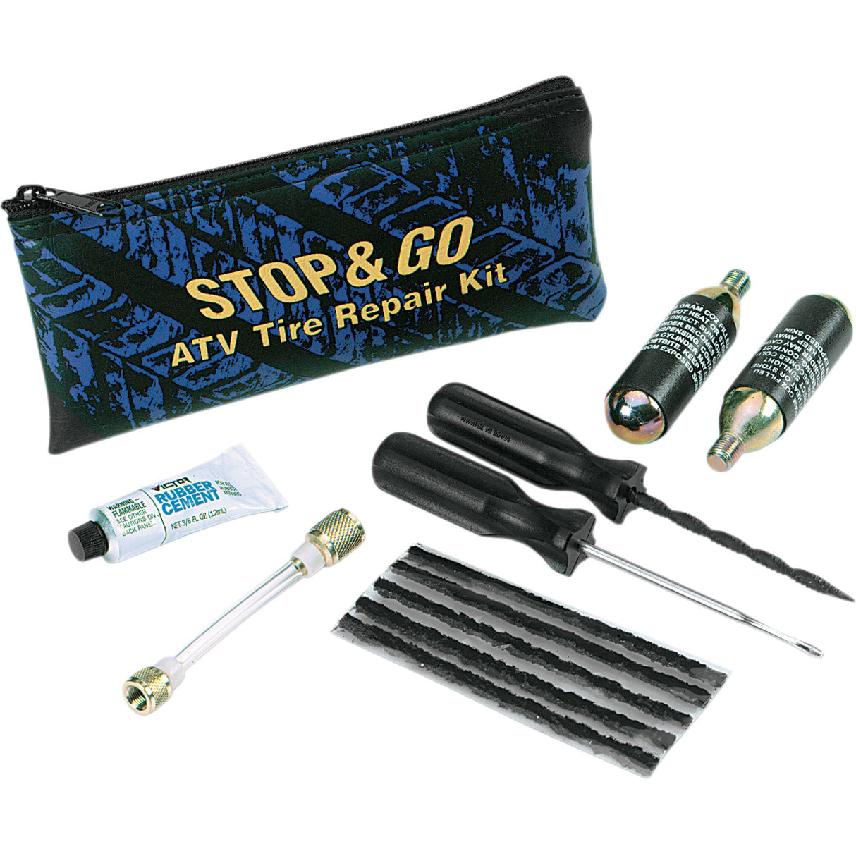 STOP & GO INTERNATIONAL 0363-0004 8065 ATV Tubeless Tire Repair Kit Tire Repair Kit - ATV