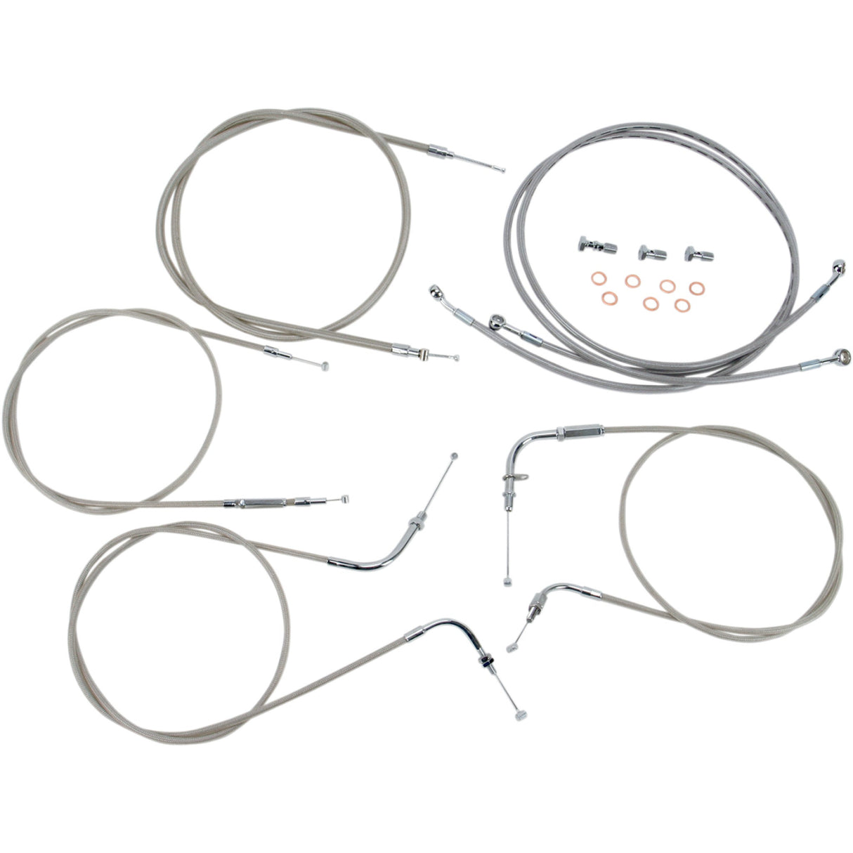 Baron Cable Kit - BA-8048KT-12 Yamaha Star 1100 Custom 1999-2009