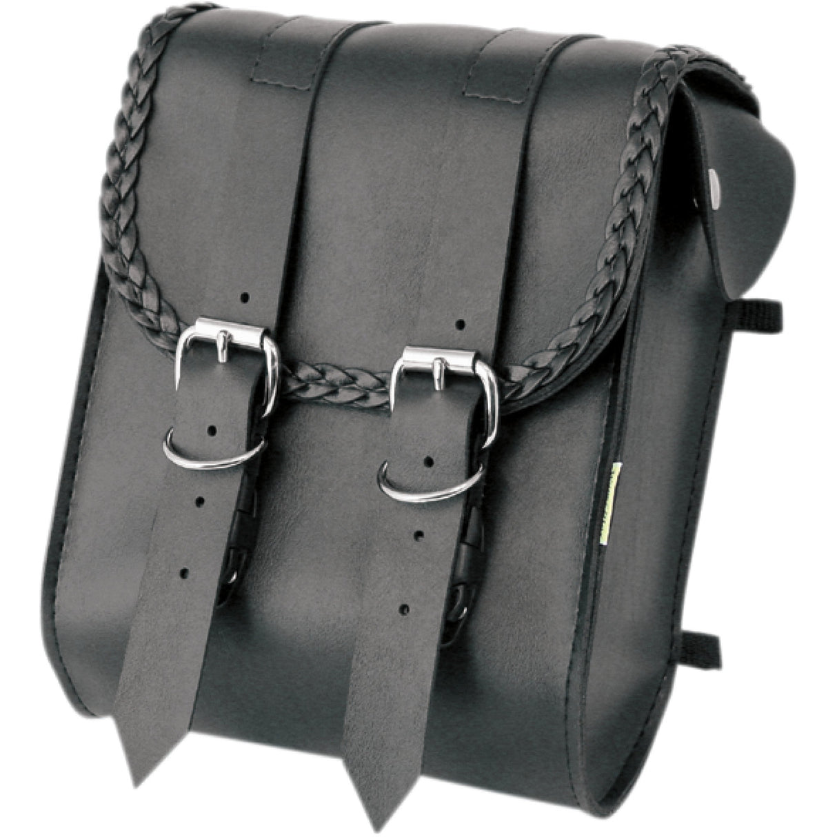 WILLIE & MAX LUGGAGE 3503-0038 58481-20 Braided Sissy Bar Bag Sissy Bar Bag - Braided - Black