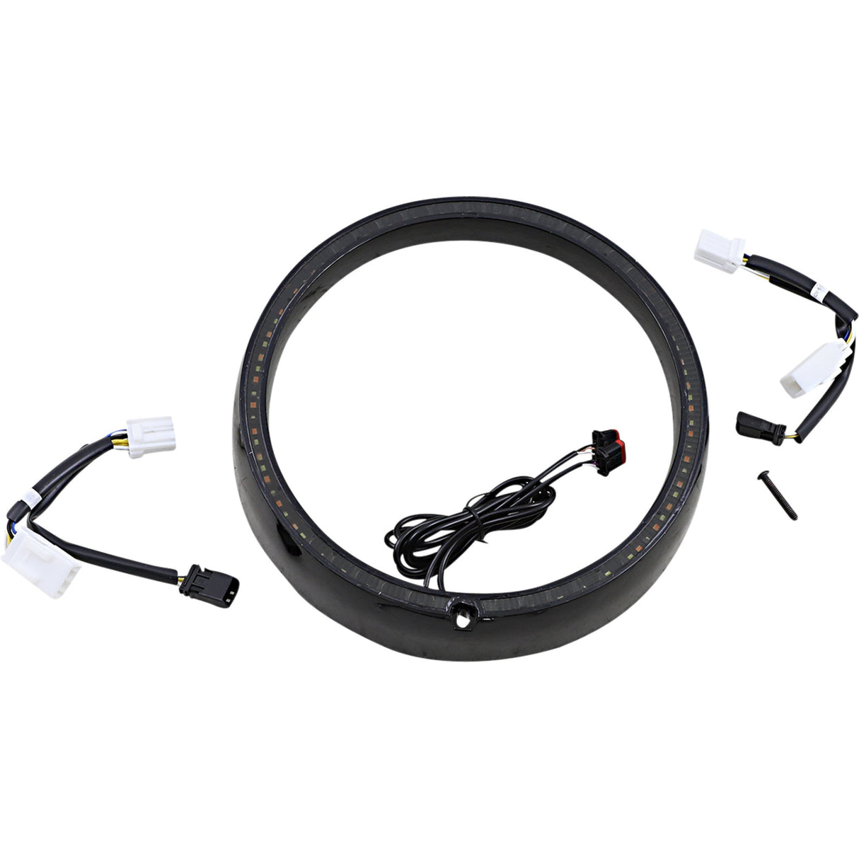 CUSTOM DYNAMICS 2001-2313 PB-7TR-SEQ-2B ProBEAM® Turn Signal Ring Trim - Sequential Trim Ring - Black
