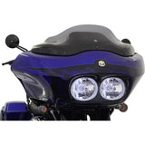Klock Werks Sport Flare® Windshield 8" Smoke - KWW-01-0189 For Harley Road Glide 1998-2013