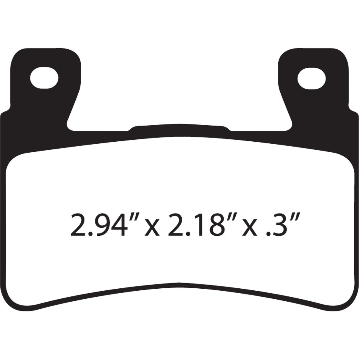 EBC HH Sintered Harley Buell Brake Pads For Harley Softail 2015-2024 | Kawasaki Ninja / 636R Ninja / Ninja Edition / Ninja 650 Edition 2013-2024