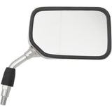 EMGO 0640-1037 20-37391 OEM-Style Replacement Mirror Mirror - Side View - Rectangle - Chrome - Right