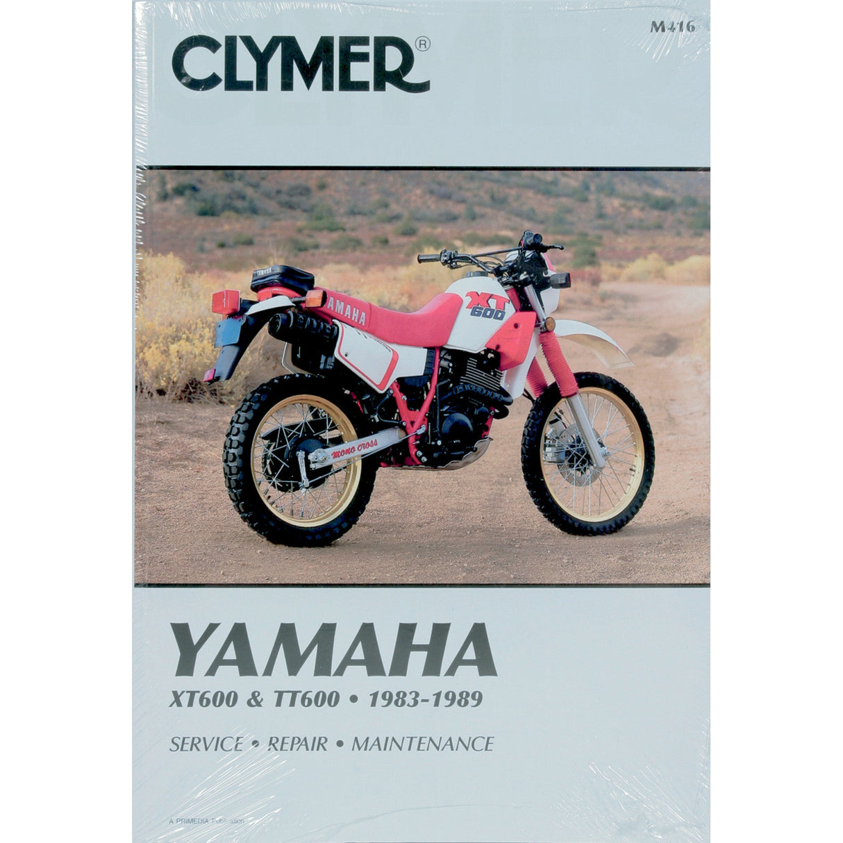CLYMER M416 CM416 Motorcycle Repair Manual — Yamaha Manual - Yamaha XT/TT600