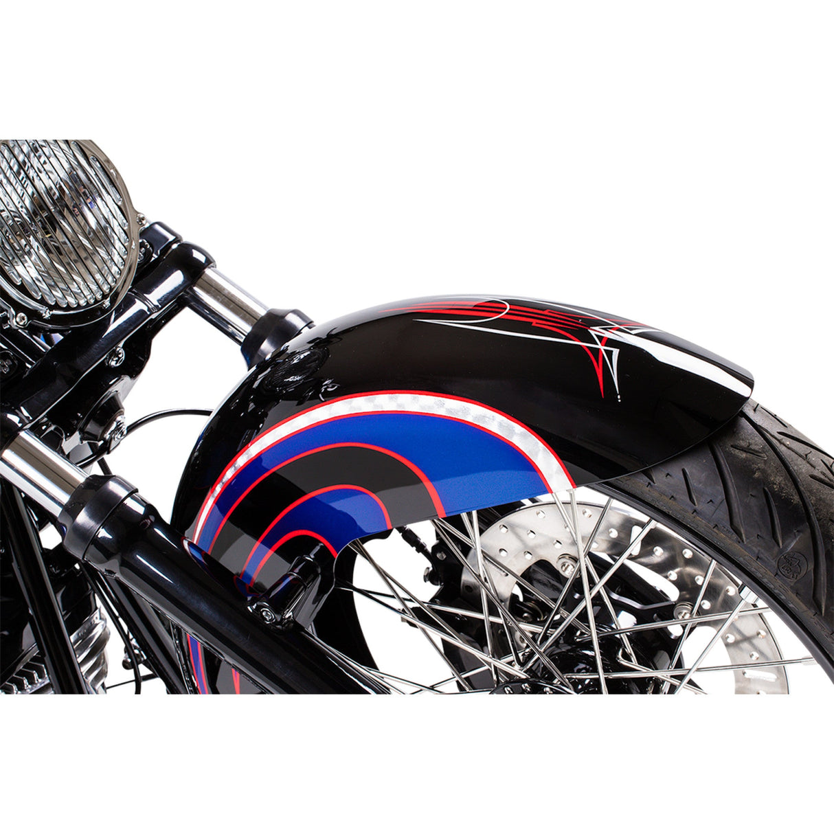Russ Wernimont Designs Flat Back Fender - RWD-50226 For Harley Touring 2014-2020
