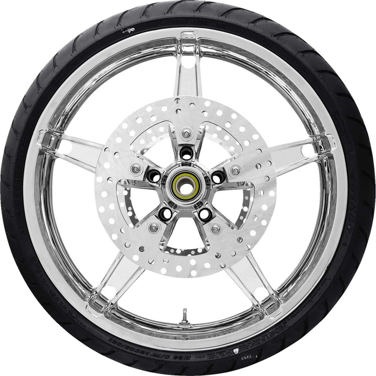 Coastal Moto Wheel - PKG2-DAY213CH-ABST For Harley Touring 2008-2025