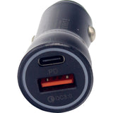 RIDEPOWER 2130-0367 RPCIGUSBUSBCADP Lighter Power Adapter with USB & USB-C Ports Power Adapter - Cigarette Lighter - USB/USB-C - Black