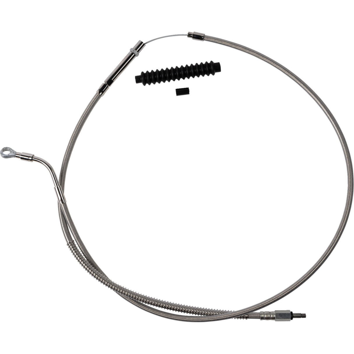 Barnett High-Efficiency Stainless Steel Clutch Cable For Harley-Davidson Standard - 102-30-10066 For Harley Touring 2021-2025