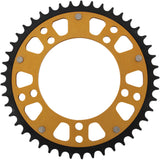 SUPERSPROX 1210-1962 RST-1793-45-GLD Stealth Rear Sprocket 45 tooth - gold - suzuki/triumph
